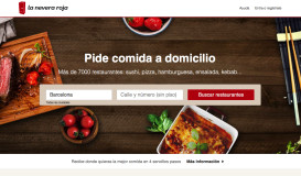 La Nevera Roja Homepage