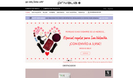 Privalia Inc Homepage